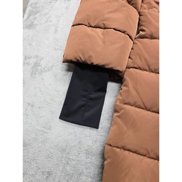 Nikki Jones Montreal Puffer Winter Jacket Womens LG Bronze Polyester K4975RF-355 - Picture 10 of 16